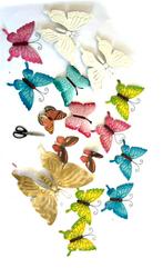 vlinder wand decoratie, Ophalen, Zo goed als nieuw