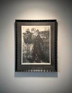 Jan Toorop - Schelpenvisschers Litho Katwijk, Ophalen of Verzenden