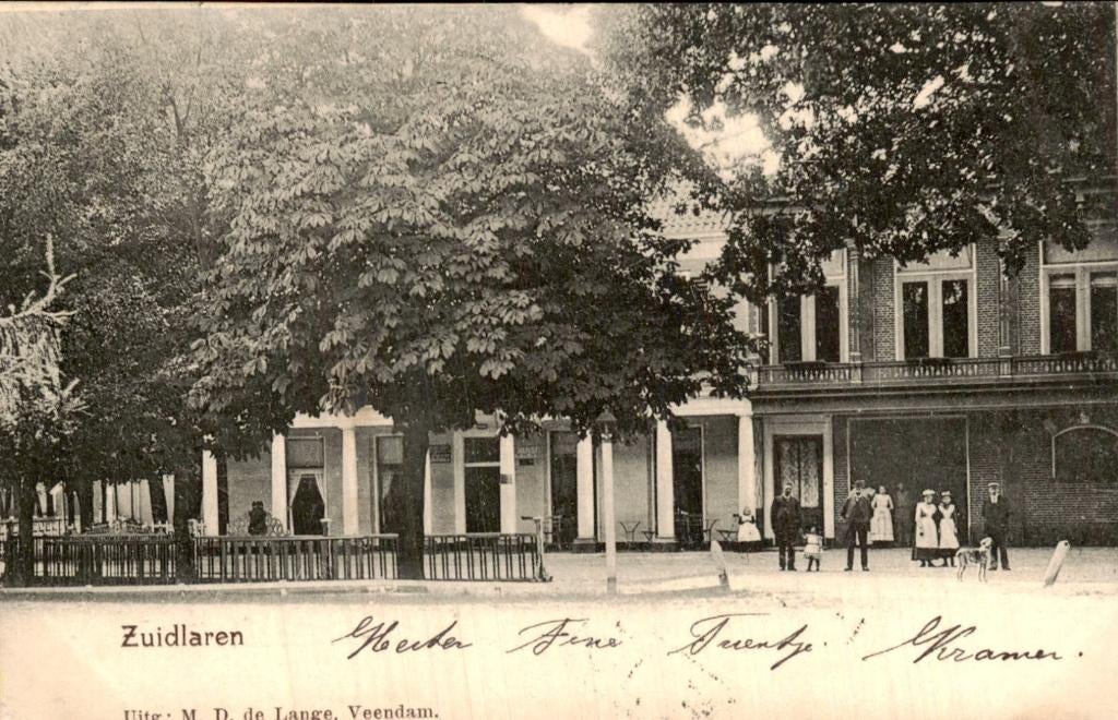 Zuidlaren, Ophalen of Verzenden, Voor 1920, Gelopen, Drenthe