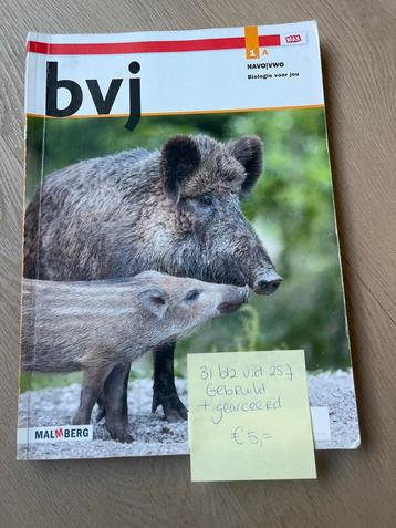Biologie voor jou 1A HAVO/VWO beschikbaar voor biedingen