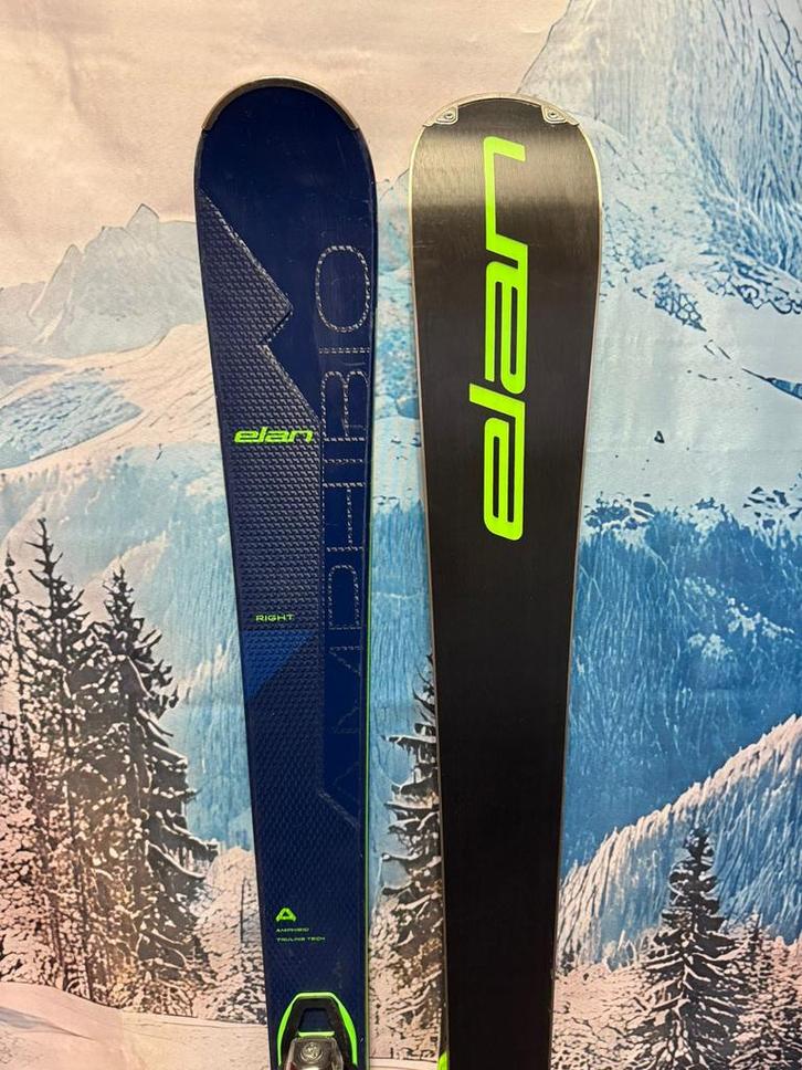 Elan 168cm als nieuw gewaxt en geslepen, Sport en Fitness, Skiën en Langlaufen, Zo goed als nieuw, Ski's, Overige merken, 160 tot 180 cm