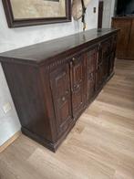 Koloniaal dressoir 215x50x91cm, Ophalen of Verzenden, Zo goed als nieuw, 25 tot 50 cm