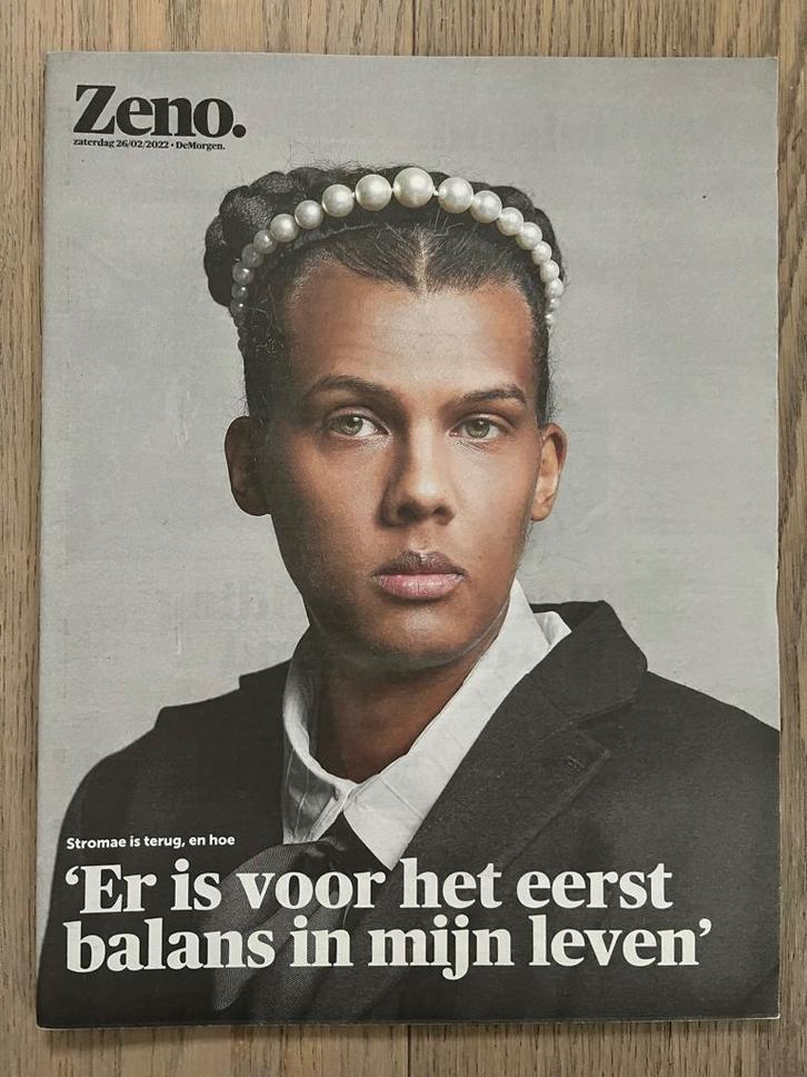 STROMAE - coverstory Zeno Magazine * 2022 * NIEUW, Boeken, Tijdschriften en Kranten, Nieuw, Muziek, Film of Tv, Ophalen of Verzenden