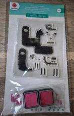 Stempelset, Hobby en Vrije tijd, Stempelen, Ophalen of Verzenden, Nieuw, Overige typen