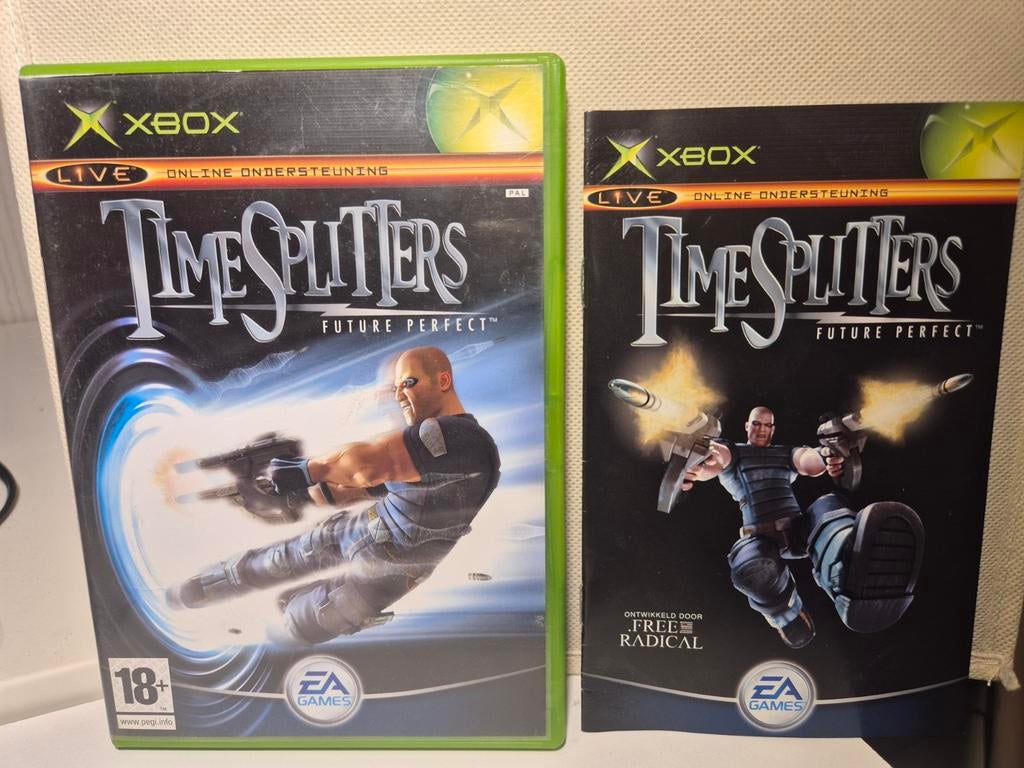 TimeSplitters Future Perfect XboX Classic, Avontuur en Actie, Vanaf 18 jaar, 1 speler, Ophalen of Verzenden