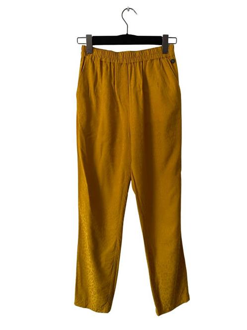 Numph broek geel XS, Kleding | Dames, Broeken en Pantalons, Zo goed als nieuw, Maat 34 (XS) of kleiner, Geel, Ophalen of Verzenden