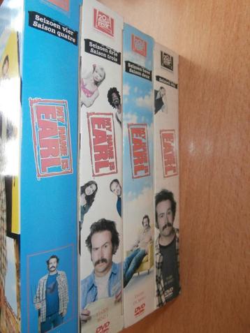 Complete dvd serie My name is Earl seizoen 1 t/m 4 beschikbaar voor biedingen