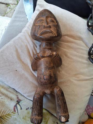 Hout Beeld midden afrika lombi bosgeest heel oud  tribal art beschikbaar voor biedingen