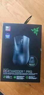 RAZER DeathAdder V3 Pro Gaming Mouse - Black, Computers en Software, Muizen, Ophalen of Verzenden, Zo goed als nieuw