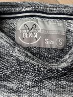 Tom Tompson Zwart Witte Trui - Maat S, Ophalen of Verzenden, Nieuw, Maat 46 (S) of kleiner, Zwart