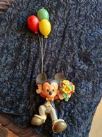 Mickey Mouse(Disney)Houten Beeld met boeket en ballonnen, Ophalen