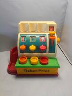 Fisher Price Kassa met 3 munten, Ophalen of Verzenden, Gebruikt, Jongen of Meisje