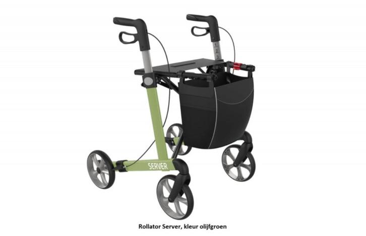 Rollator Server, uitstekende kwaliteit, Diversen, Rollators, Nieuw, Lichtgewicht, Opvouwbaar, Ophalen of Verzenden