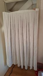 Smalle glas gordijn, Ophalen, 100 tot 150 cm, Neutraal, 50 tot 100 cm