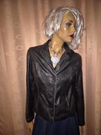 Prachtige leather jasje van tender maat 40 zwart, Maat 38/40 (M), Zwart, Ophalen of Verzenden, Zo goed als nieuw