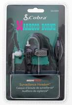 Headset, Security Oortje, portofoons, Bewakers oor,Handsfree, Nieuw, Cobra, Info@marbeco.nl, Toebehoren