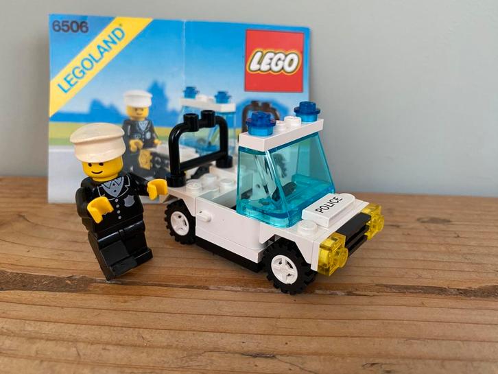 Lego 6506 politieauto compleet, Kinderen en Baby's, Speelgoed | Duplo en Lego, Zo goed als nieuw, Ophalen of Verzenden