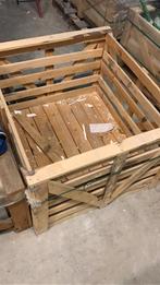 Palletkisten in verschillende maten, Doe-het-zelf en Verbouw, Kratten en Dozen, Ophalen, Gebruikt, 60 cm of meer, Bak of Kist