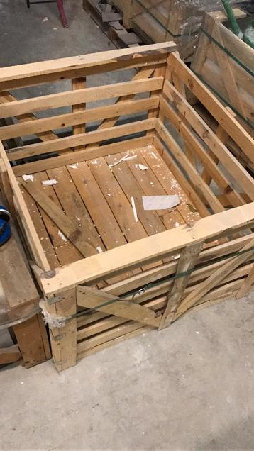 Palletkisten in verschillende maten
