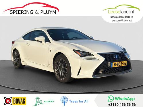 Lexus RC 300h F SPORT | Dealer onderhouden | Dodehoek | Keyl, Auto's, Lexus, Bedrijf, Te koop, RC, ABS, Achteruitrijcamera, Airbags