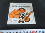 sticker supermarkt COOP ITALIA ma sei tu stesso ! *, Verzamelen, Ophalen, Zo goed als nieuw, Bedrijf of Vereniging