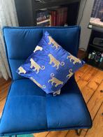 Stoel, Gebruikt, Blauw, Ophalen of Verzenden, Eén