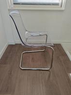 IKEA TOBIAS Chair Transparent, Huis en Inrichting, Stoelen, Ophalen of Verzenden, Wit, Eén