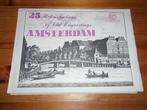 24 reproductions of old engraving amsterdam, Ophalen of Verzenden
