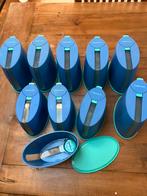 Aangeboden Tupperware plastic vooraad bussen, Huis en Inrichting, Keuken | Tupperware, Ophalen, Gebruikt, Groen, Overige typen