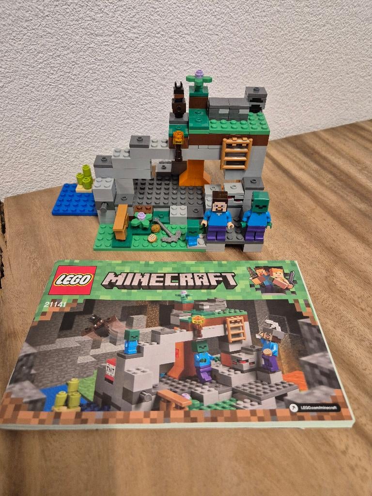 Lego Minecraft 21141 The Zombie Cave, Lego, Lego, Gebruikt, Lego