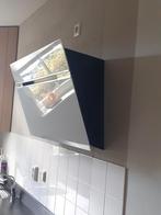 Wand scherm afzuigkap, Wit Elica, 90 cm recirculatie, Witgoed en Apparatuur, Afzuigkappen, Gebruikt, Ophalen of Verzenden, Vrijstaand