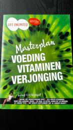 Masterplan voeding, vitaminen, verjonging, Ophalen of Verzenden, Zo goed als nieuw, Dieet en Voeding