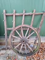 Antiek houten karwiel en houten eg, Antiek en Kunst, Antiek | Gereedschap en Instrumenten, Ophalen