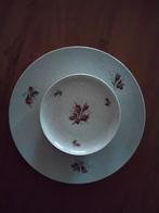 Gebakstel. Roosjesmotief., Ophalen, Zo goed als nieuw, Bord(en), Overige stijlen