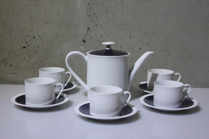 Arzberg Cannelee - Theeservies - Heinrich Löffelhardt - 1963, Huis en Inrichting, Keuken | Servies, Gebruikt, Compleet servies