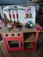 Speelkeuken New Classic Toys incl. volledige accessoirest, Ophalen, Gebruikt, Hout, Speelkeuken