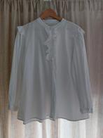 Feestelijke spierwitte blouse ALL WEEK Denmark M/L, Kleding | Dames, Maat 38/40 (M), Wit, ALL WEEK, Ophalen of Verzenden