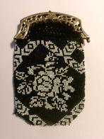 Mooi royale zilveren beugel met kralen beursje, Ophalen of Verzenden, Zilver