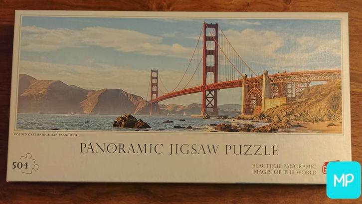 Goliath Panorama puzzel 504 stukjes, Hobby en Vrije tijd, Denksport en Puzzels, Zo goed als nieuw, Legpuzzel, 500 t/m 1500 stukjes