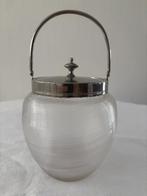 Vintage koekjespot Fries draadglas., Antiek en Kunst, Ophalen of Verzenden