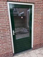 Achterdeur/schuurdeur, Doe-het-zelf en Verbouw, Deuren en Horren, Ophalen, Gebruikt, 80 tot 100 cm, Buitendeur
