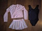 Balletpakje, rokje, vestje en schoentjes maat 122/128, Ophalen of Verzenden, Zo goed als nieuw, Meisje