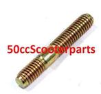 Uitlaat Tapeind M6X38 Vespa Piaggio Lx S Lxv Sprint 016060, Ophalen of Verzenden, 50cc-Scooterparts, Info@50cc-scooterparts.nl