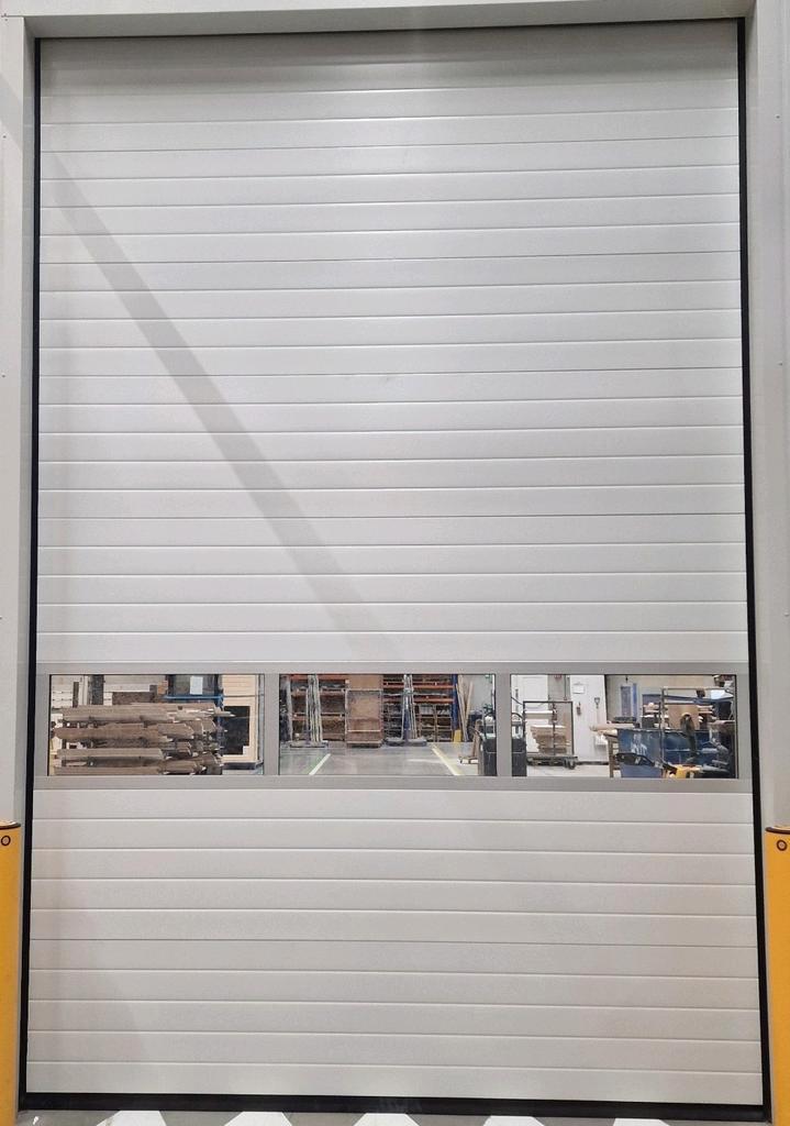 3x Alpha overheaddeur roldeur garagedeur industriedeur, Doe-het-zelf en Verbouw, Deuren en Horren, Zo goed als nieuw, Garagedeur