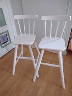 Set van twee Agam kinderstoel Ikea, Huis en Inrichting, Stoelen, Gebruikt, Twee, Wit, Ophalen of Verzenden