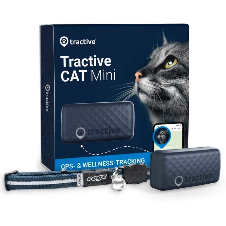 20% kortingscode voor aankoop tracker tractive, Dieren en Toebehoren, Kattenhalsbanden en Penningen, Nieuw, GPS, Verzenden