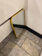 Gouden Vierkante Spiegel, Huis en Inrichting, Woonaccessoires | Spiegels, Minder dan 50 cm, Vierkant, Ophalen of Verzenden, Zo goed als nieuw