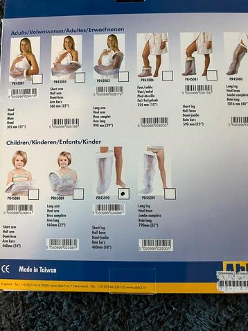 Gipshoes kinderen 2x onderbeen voeten beschikbaar voor biedingen