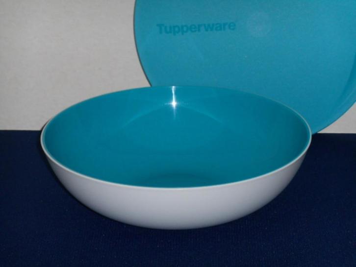 Tupperware Allegra Kom 1,5 L. Blauw, Huis en Inrichting, Keuken | Tupperware, Nieuw, Bak of Kom, Blauw, Ophalen of Verzenden