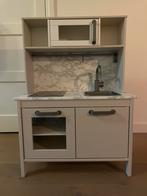 Ikea Duktig speelkeuken gepimpt lichtgrijs marmerlook, Ophalen, Zo goed als nieuw, Hout, Speelkeuken